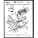 Universal/Multiflex (Frigidaire) M05A chest freezer parts diagram