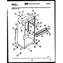 Frigidaire FPZ17TFL3 cabinet parts diagram