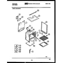 Frigidaire GCG34BNW3 body parts diagram