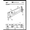 Frigidaire G30LPNW2 backguard diagram