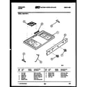 Frigidaire G30LPNW2 cooktop parts diagram