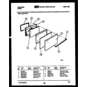 Frigidaire G30LPNW2 door parts diagram