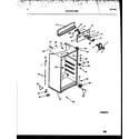 Gibson GTN160WK0 cabinet parts diagram
