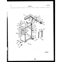 Frigidaire FPCE21TPH1 cabinet parts diagram