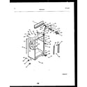 Frigidaire FPCE21TPH1 cabinet parts diagram