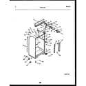 Frigidaire FPE19TRL0 cabinet parts diagram