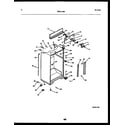 Frigidaire FPE19TRL0 cabinet parts diagram