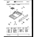 Frigidaire G30PNL2 cooktop parts diagram