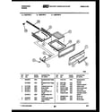 Frigidaire G30PNL2 broiler drawer parts diagram