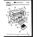 Frigidaire REG638BNL2 upper body parts diagram