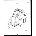 Frigidaire FPW18TPLL1 cabinet parts diagram