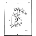 Frigidaire ATN152WK1 cabinet parts diagram