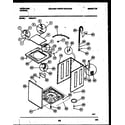 Frigidaire WDSLW1 cabinet parts diagram