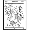 Frigidaire WILL1 cabinet parts diagram