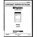 Frigidaire DE6420RW1 null diagram