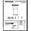 Frigidaire FPGS18TIPL0 cover diagram
