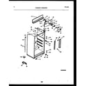 Frigidaire FPGS18TIPL0 cabinet parts diagram