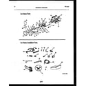 Frigidaire FPGS18TIPL0 ice maker and installation parts diagram