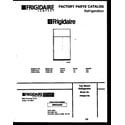 Frigidaire FPES21TIRL0 cover diagram