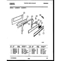 Frigidaire G32BNW3 backguard diagram