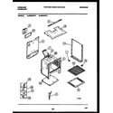 Frigidaire G32BNW3 body parts diagram