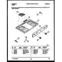 Frigidaire G30PNL6 cooktop parts diagram