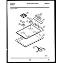 Frigidaire GB135FL3 cooktop parts diagram