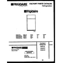 Frigidaire FPWE18TPL0 cover diagram