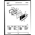Frigidaire GG34BNL4 door parts diagram
