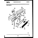 Frigidaire GPG39WNW3 backguard diagram