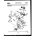 Frigidaire GPG34BNL5 burner, manifold and gas control diagram