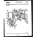 White-Westinghouse DB418PW2 door parts diagram