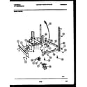 White-Westinghouse DB418PW2 power dry and motor parts diagram