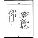 Frigidaire FPD17TLPH2 door parts diagram
