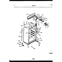 Frigidaire FPD17TLPH2 cabinet parts diagram