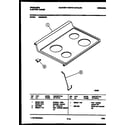 Frigidaire RE32BNL2 cooktop parts diagram