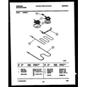 Frigidaire RE32BNL2 broiler parts diagram