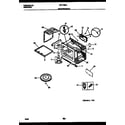 Frigidaire MCT1380A1 wrapper and body parts diagram