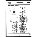 Frigidaire WA6500ADD1 transmission parts diagram