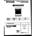 Frigidaire FEF377BAWA cover diagram