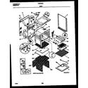 Frigidaire FEF377BAWA body parts diagram