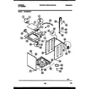 Frigidaire WA7200ADD1 cabinet parts diagram