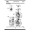 Frigidaire WA7200ADD1 transmission parts diagram