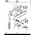 Frigidaire CG301SP2W3 backguard diagram