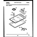 Frigidaire FGC3X4XADA cooktop parts diagram