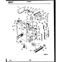 Frigidaire FRT24WRAW0 cabinet parts diagram