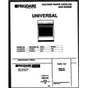 Frigidaire CP302BP2W2 cover diagram