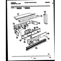 Frigidaire FEB500BAB3 control panel diagram