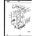 Frigidaire FRT20QRAD0 cabinet parts diagram