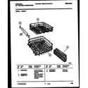 Kelvinator DP400A1 racks and trays diagram